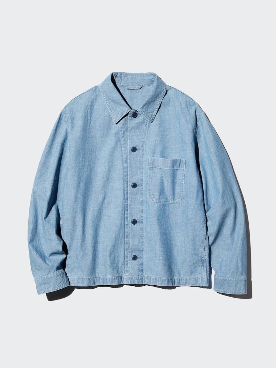 Chambray Overshirt image