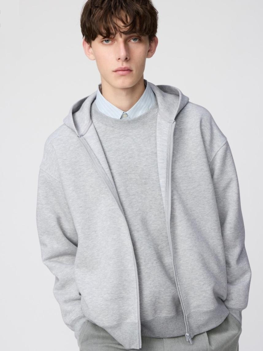 Sweat Oversized Full-Zip Hoodie image