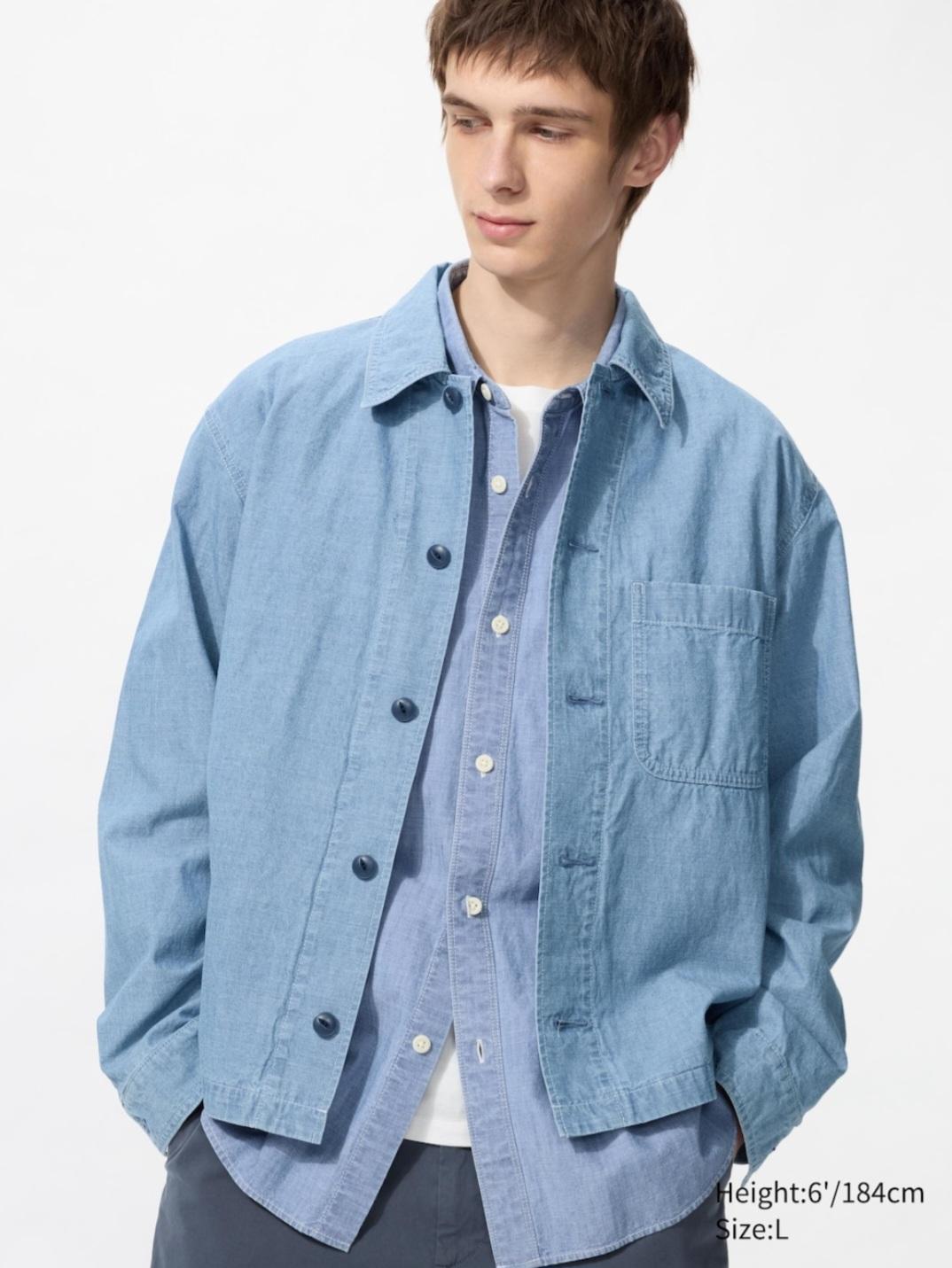 Chambray Overshirt