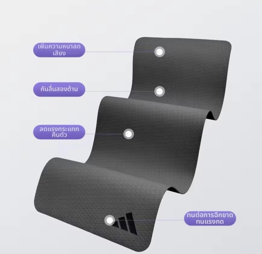 adidas | Non-slip Thickened Yoga Mat image
