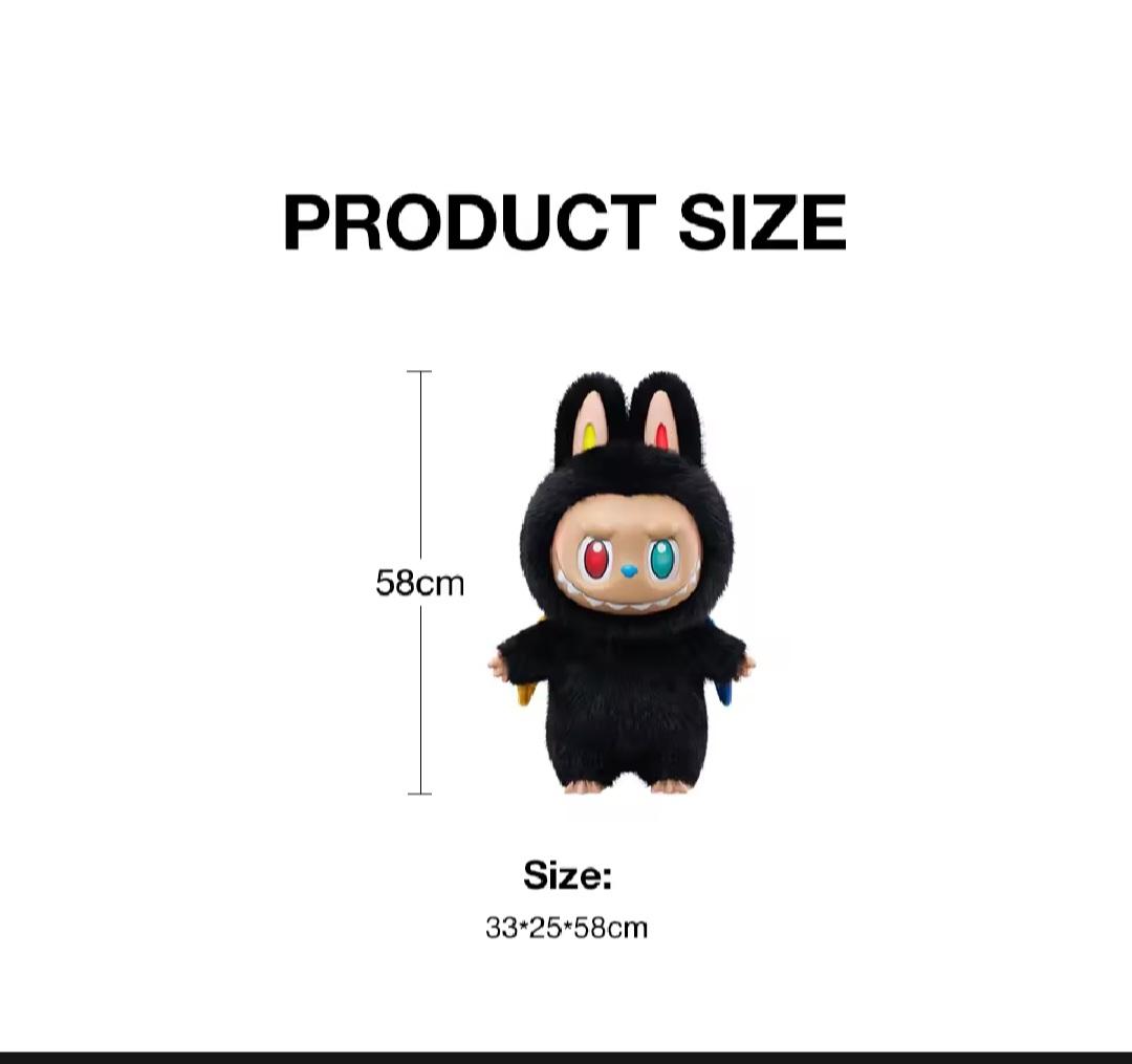 POP MART THE MONSTERS 10th Anniversary Series-ZIMOMO Vinyl Plush Doll Labubu image